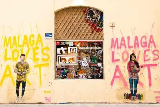 Apartamento En El Centro De Malaga En El Soho Exteriör bild